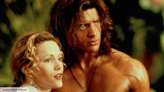 Brendan Fraser as George in George of the Jungle
