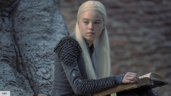 Milly Alcock as Rhaenyra Targaryen in House of the Dragon