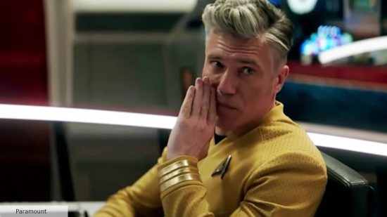 Star Trek captains: Anson Mount as Captain Pike in Strange New Worlds