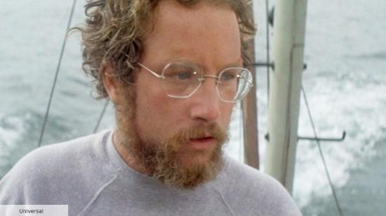 Richard Dreyfuss as Matt Hooper in Spielberg film Jaws
