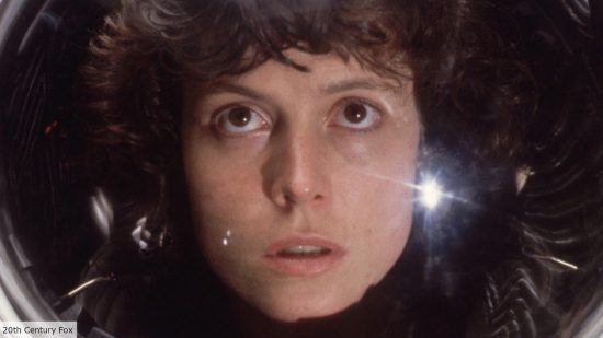 Ridley Scott and Steven Spielberg: Sigourney Weaver as Ripley in Alien
