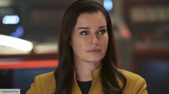 Rebecca Romjin as Una in Star Trek Starnge New Worlds