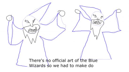 Who is The Stranger? The Blue Wizards
