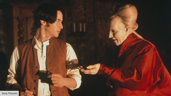 Keanu Reeves and Gary Oldman in Bram Stoker's Dracula
