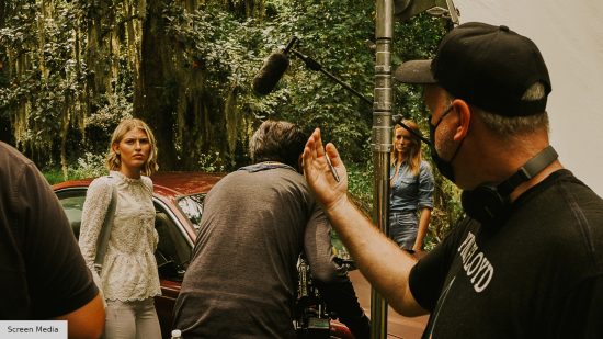 Kevin Lewis directing The Accursed