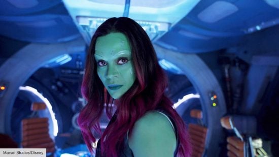 Zoe Saldana in Guardians of the Galaxy