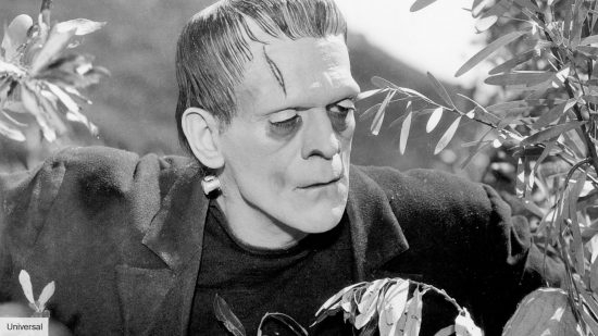 The best body horror movies: Boris Karloff as The Monster in Frankenstein