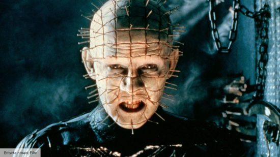 The best body horror movies: Doug Bradley as Pinhead in Hellraiser