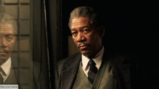 Best thriller movies - Morgan Freeman in Se7en