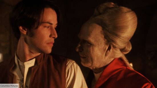 Bram Stoker's Dracula: Gary Oldman and Keanu Reeves as Dracula and Jonathan Harker