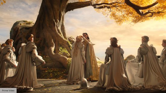Galadriel explained: Galadriel with Gil-Galad 