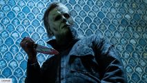 Halloween Ends: Michael Myers holding a knife