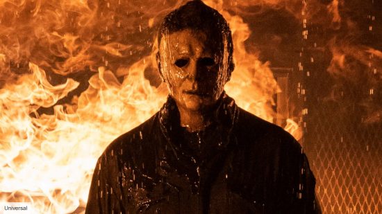 Halloween true story: Michael Myers standing outside a burning house