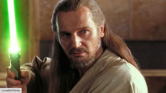 Liam Neeson as Qui-Gon Jinn in Star Wars: The Phantom Menace