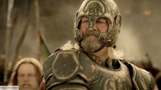 The Lord of the Rings War of the Rohirrim release date and more: Theoden in Lord of the Rings