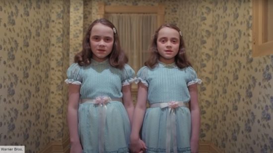 The Shining Twins explained: The Shining Twins in The Shining hallway scene