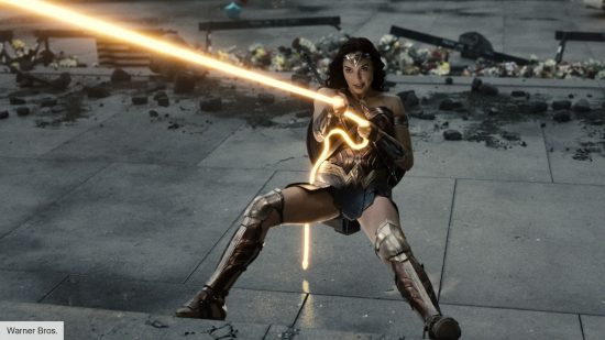Gal Gadot as Wonder Woman in Zack Snyder's Justice League