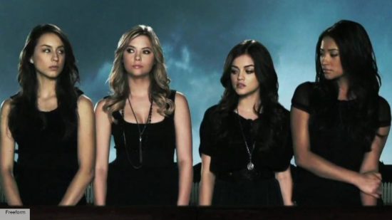 Best thriller series: The cast of Pretty Little Liars