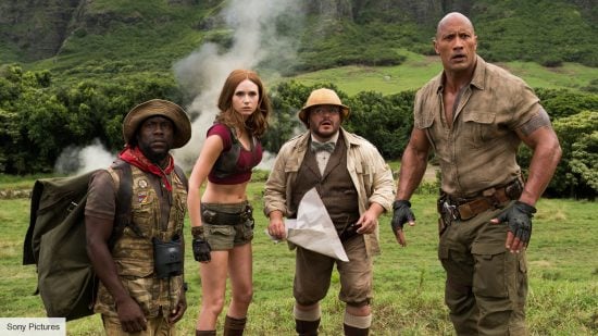 Best video game movies: the cast of Jumanji: Welcome to the Jungle