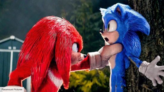 Best video game movies: Sonic and Knuckles in Sonic the Hedgehog 2