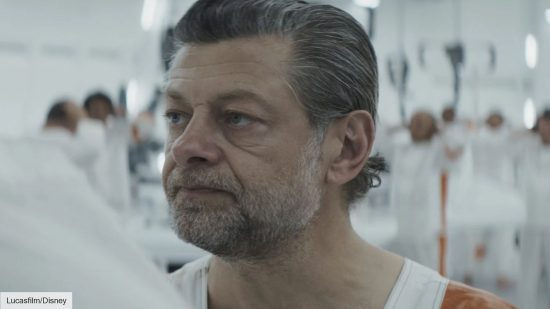 Andy Serkis as Kino Loy in Star Wars Andor