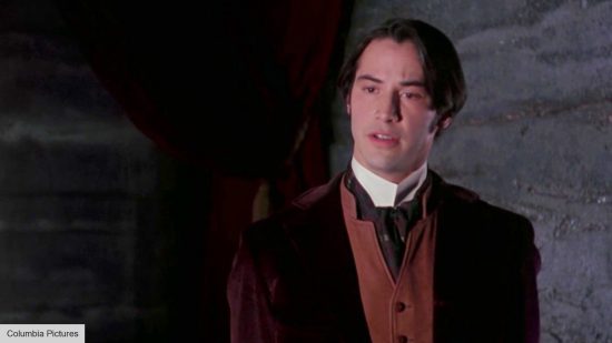 The best Keanu Reeves movies: Keanu Reeves as Jonathan Harker in Bram Stoker's Dracula