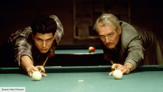 The best sports movies of all time: Tom Cruise and Paul Newman in The Color of Money