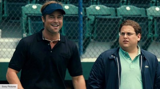 The best sports movies of all time: Brad Pitt and Jonah Hill in Moneyball