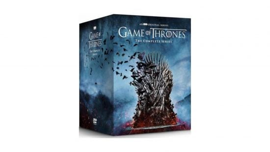 Game of Thrones: The Complete Collection, boxed. Now in the Black Friday sales.