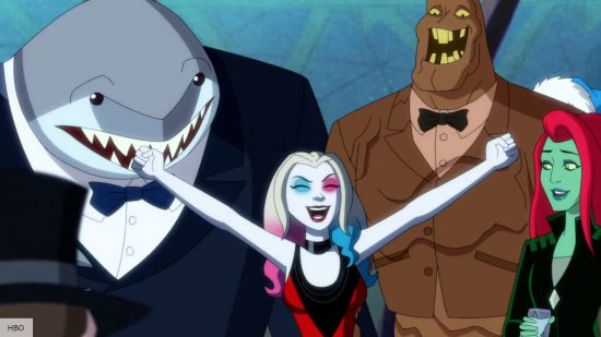 Harley Quinn Season 4 Release Date: Harley Quinn with King Shark, Clayface and Poison Ivy 