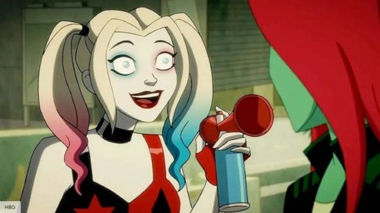 Harley Quinn season 4 release date: Harley Quinn with a blowhorn