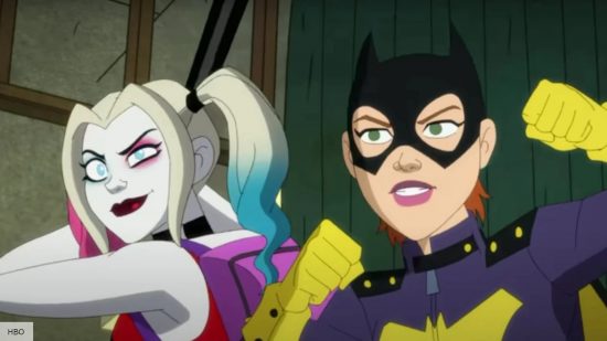 Harley Quinn season 4 release date: Harley and Batgirl fighting 