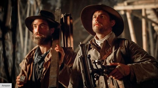 Robert Pattinson and Charlie Hunnam in The Lost City of Z