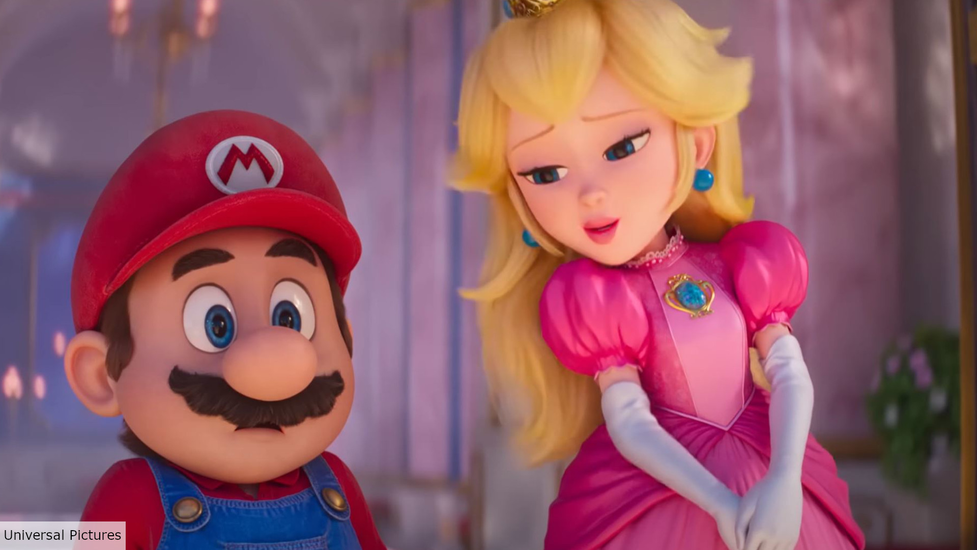 Who voices Princess Peach in the new Mario movie?