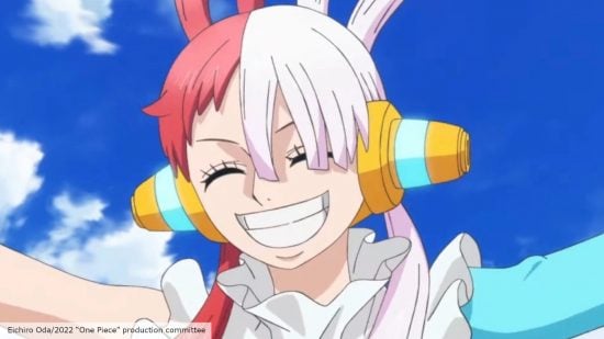 One Piece Red ending explained: Uta smiling 