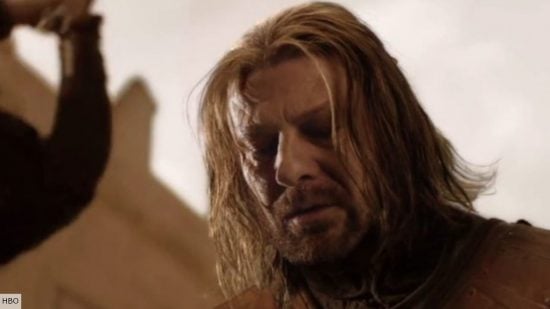 Sean Bean as Ned in Game of Thrones