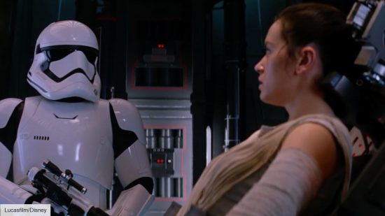 The best Star Wars cameos: Daniel Craig and Daisy Ridley in The Force Awakens