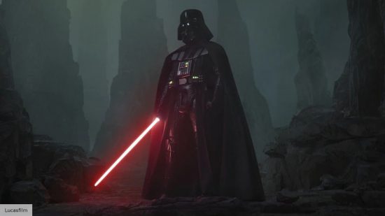 Star Wras: can Darth Vader use force lightnign