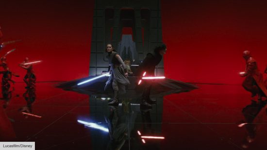 The best Star Wars scenes: Daisy Ridley as Rey in The Last Jedi