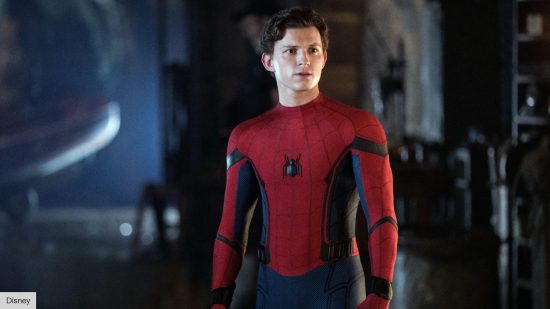 Tom Holland as Peter Parker in Spider-Man: Far From Home