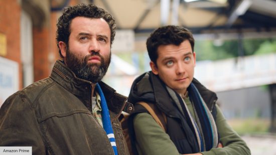 Daniel Mays and Asa Butterfield in Your Christmas or Mine