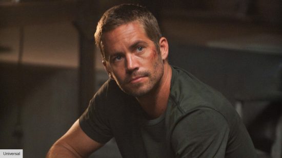 Paul Walker in the Fast and Furious movies