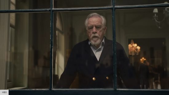 Succession season 4 release date: Logan Roy looking out a window 