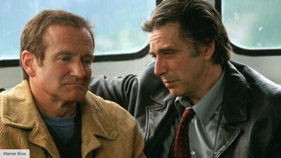 Christopher Nolan movies ranked: Robin Williams and Al Pacino in Insomnia