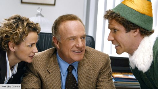 James Caan and Will Ferrell in Elf