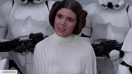 nepo baby: carrie fisher in a new hope