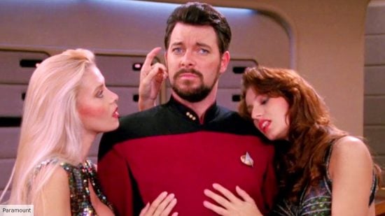 Star Trek: Jonathan Frakes as Riker in TNG