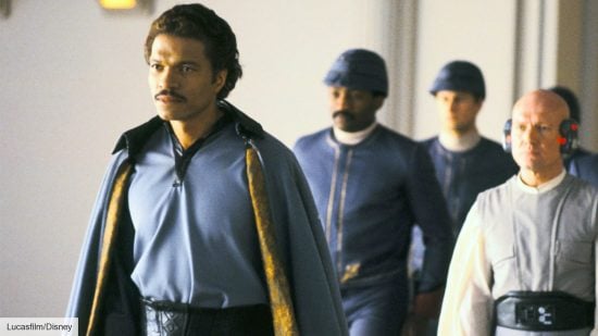 The best Star Wars costumes: Billy Dee Williams as Lando Calrissian in The Empire Strikes Back