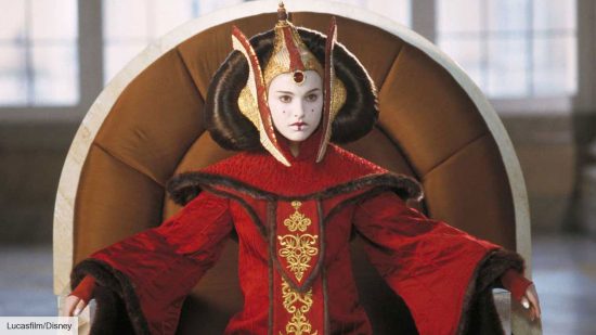 The best Star Wars costumes: Natalie Portman as Queen Amidala in The Phantom Menace