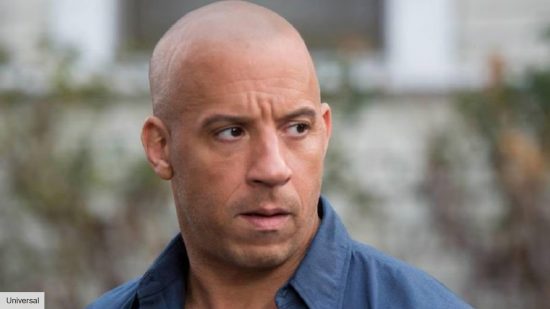 Vin Diesel as Dominic Toretto in Fast and Furious